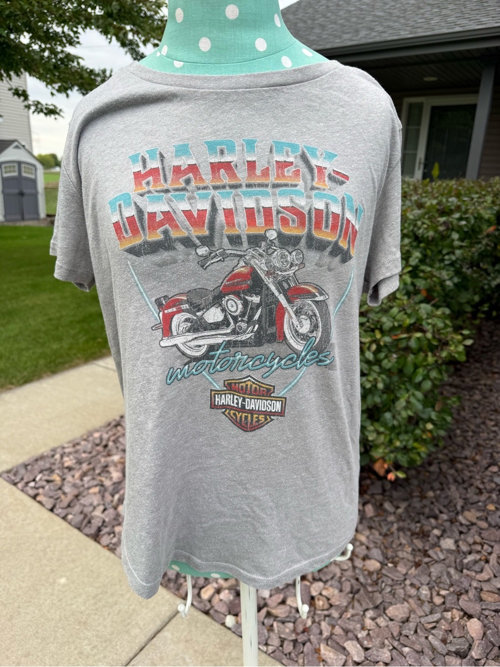 Harley-Davidson Beartooth Billings Montana Gray Graphic T-Shirt M